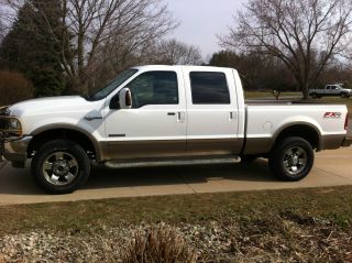 2004 Ford F - 250 Duty King Ranch Crew Cab Pickup 4 - Door 6.  0l photo