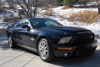 2008 Ford Mustang Shelby Gt 500 Kr Coupe,  1 / 1000 Limited Edition,  Triple Black photo