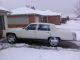 1987 Cadillac Brougham Base Sedan 4 - Door 5.  0l White Blue Interior White Other photo 3