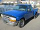 Blue 1998 Ford Ranger Xlt Standard Cab Pickup 2 - Door 2.  5l Ranger photo 2