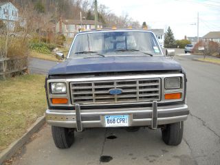 1985 Ford F - 250 Xl Supercab Extended Cab Pickup 2 - Door 5.  8l 4x4 4wd photo