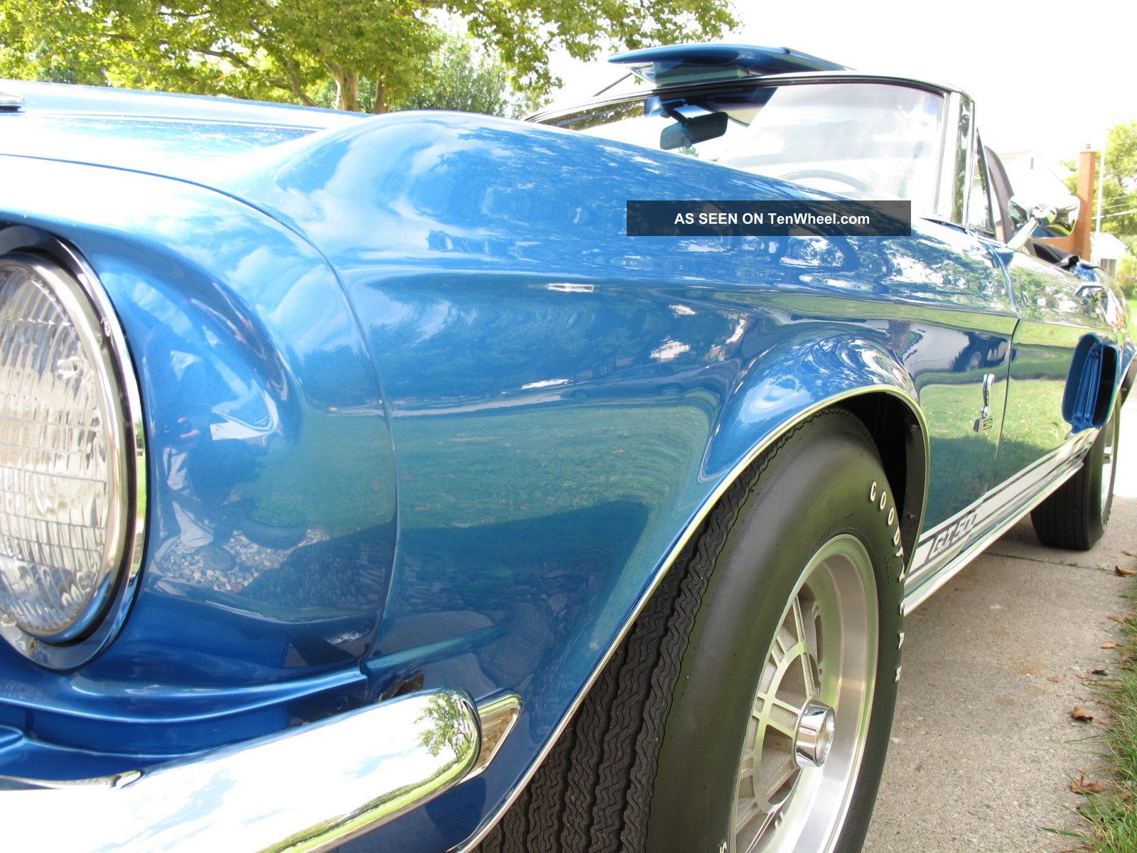 1968 Shelby Cobra Gt 500 Convertible Acapulco Blue