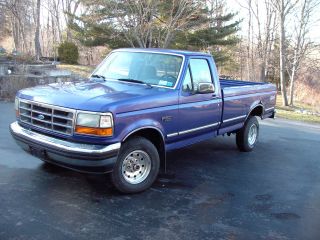 1995 Ford F - 150 F150 4x4 4wd Longbed Pickup Truck 5.  0 Automatic photo