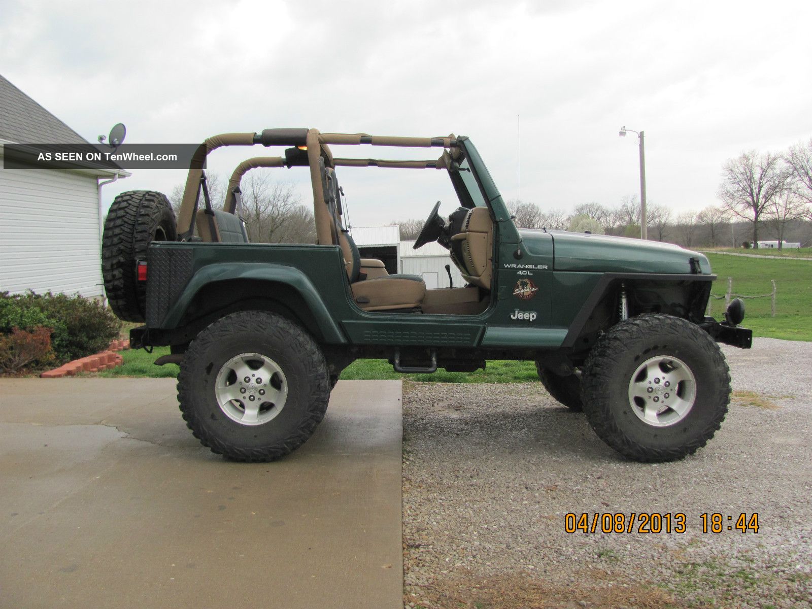 2000 Lifted Jeep Wrangler Sahara