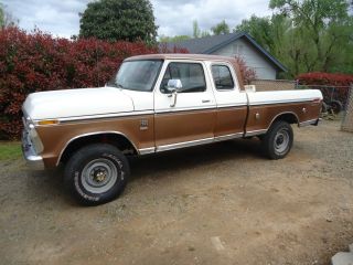 1974 Ford F250 Supercab 4x4 Shortbed 460 4spd photo