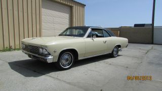 1966 Chevelle Malibu Rare Factory Ordered Car With Ss Options Rust Car photo