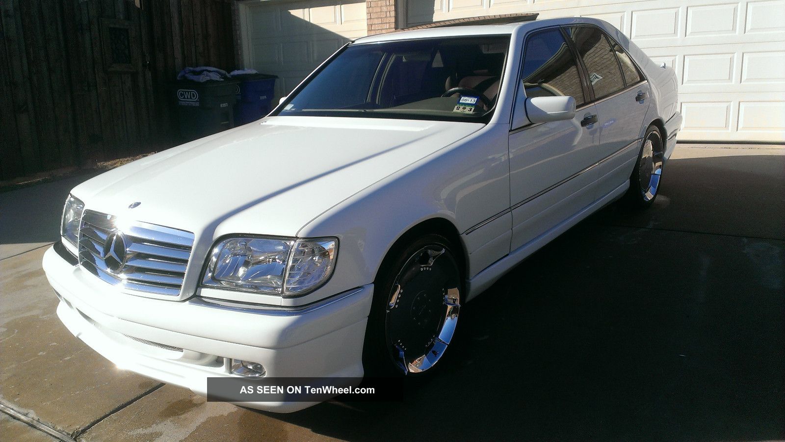1999 Mercedes Benz S320 White