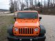 2012 Jeep Wrangler Unlimited Sport 4x4 Jk Auto 3.  6l Vvt Hard Top Orange Crush Wrangler photo 7