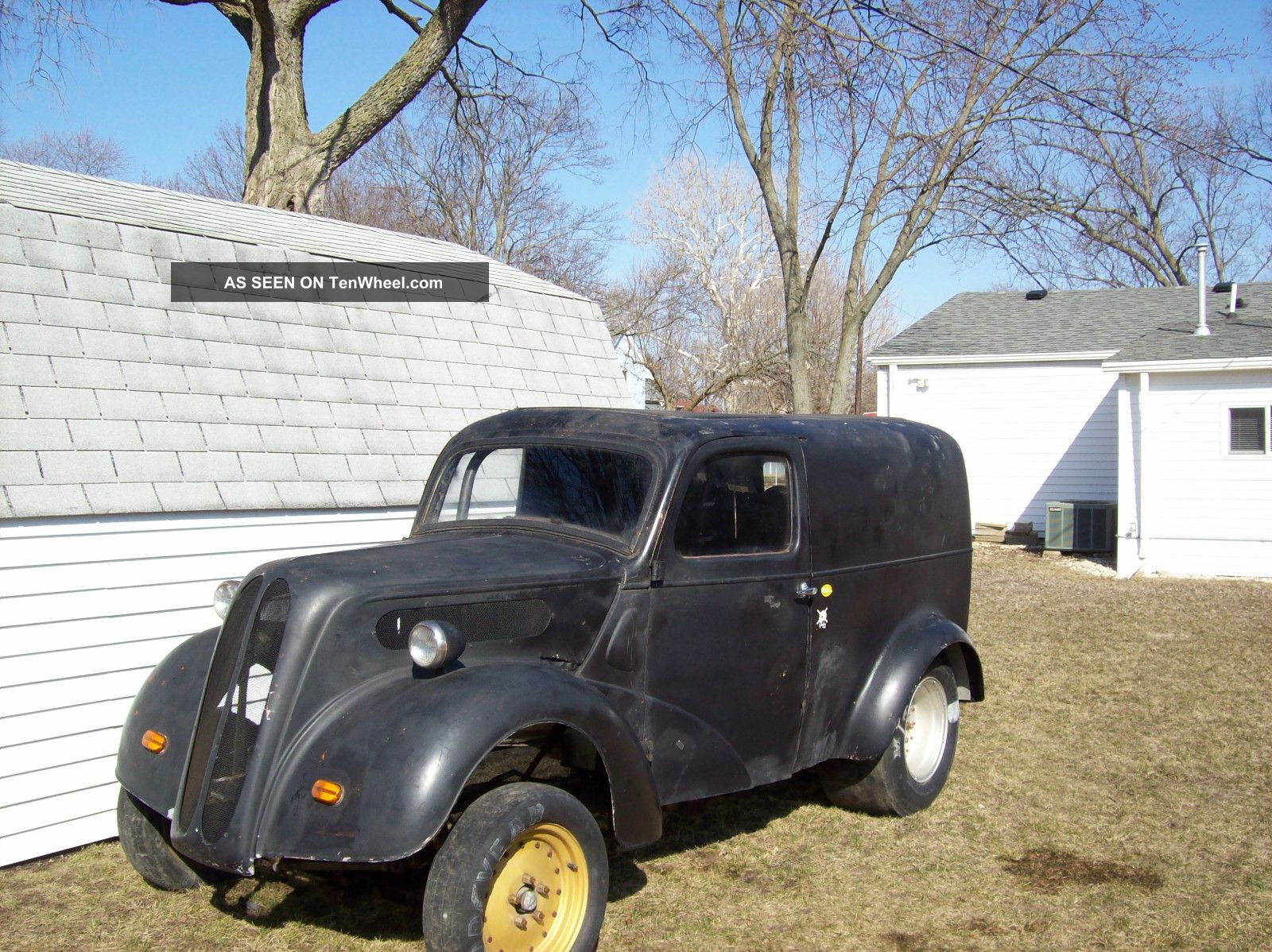 1948 Anglia Thames Drag Race Car Needs Motor Tubbed Hemi