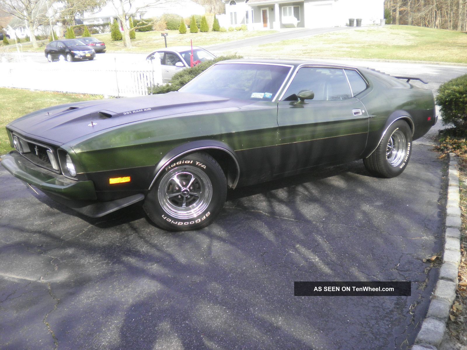 1973 Mustang Mach 1 Q Code 351c - 4v Matching Numbers 73 1971 71 72 Mustang photo