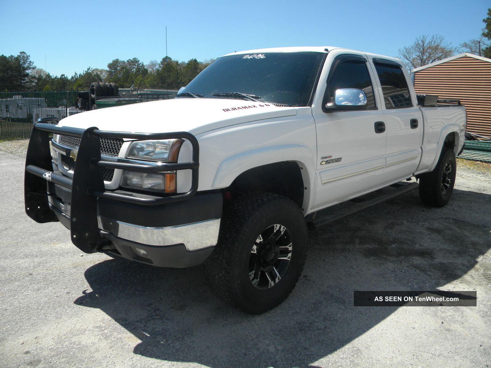 2004 Chevrolet Silverado Duramax Diesel 4x4 Brush Guard Lift Kit Sharp
