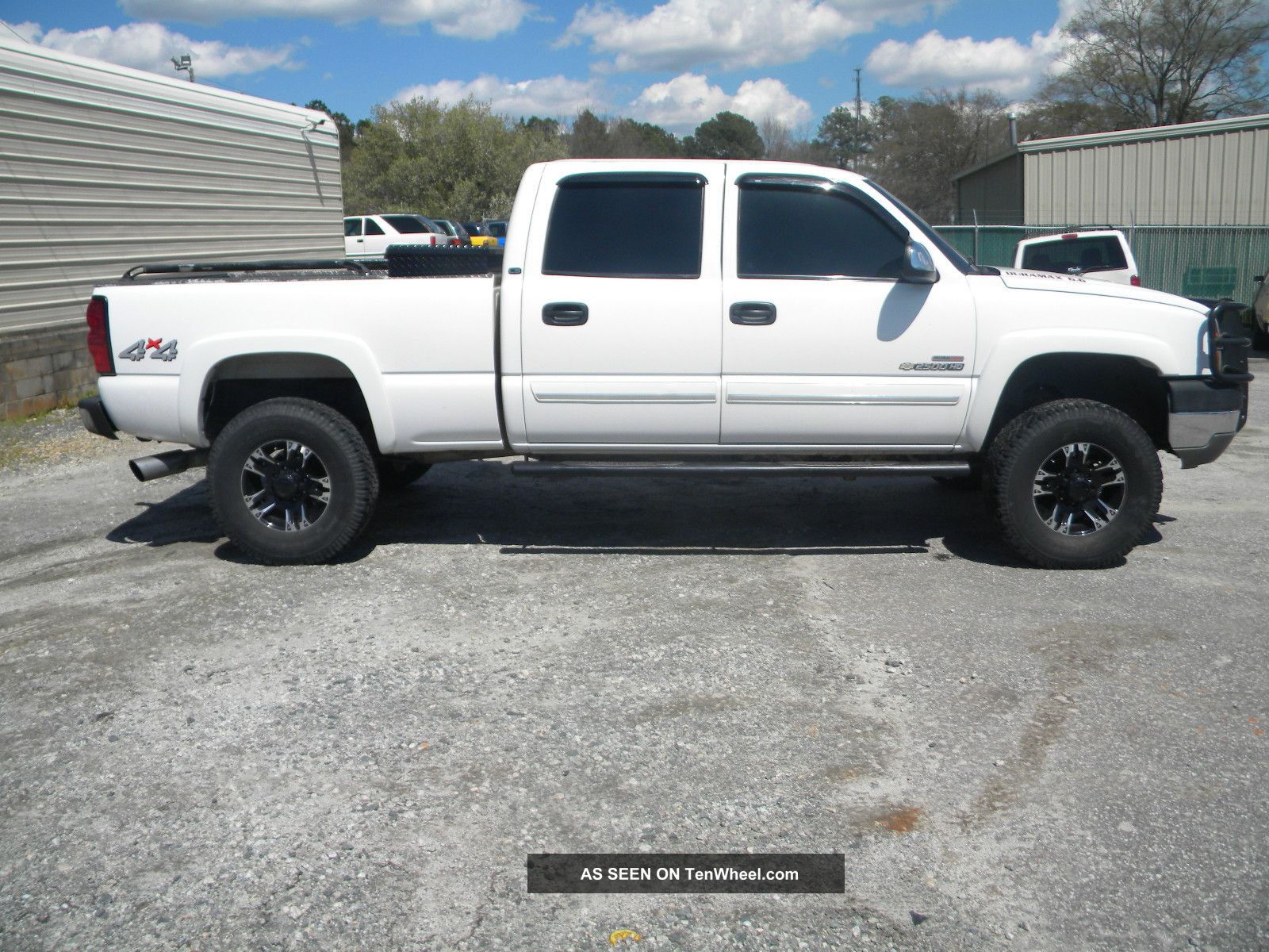 2004 Chevrolet Silverado Duramax Diesel 4x4 Brush Guard Lift Kit Sharp