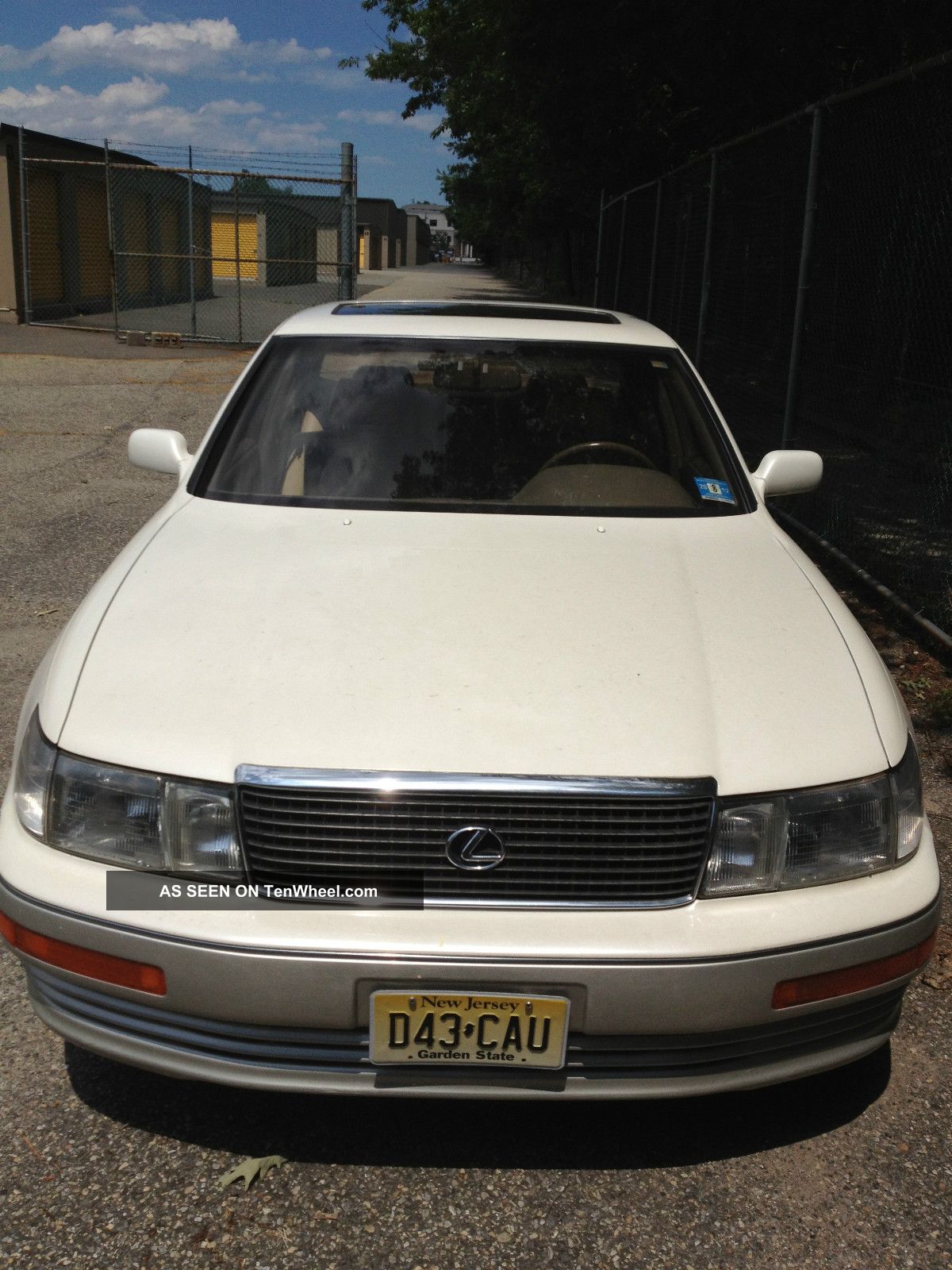 1992 Lexus Ls 400 Pearl White Wonderful Cond 2nd Senior