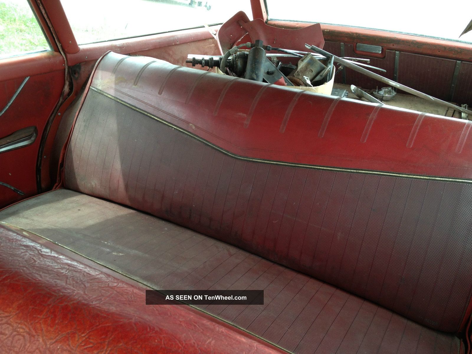 1962 63 Ford Country Station Wagon Barn Find Rat Hot Rod