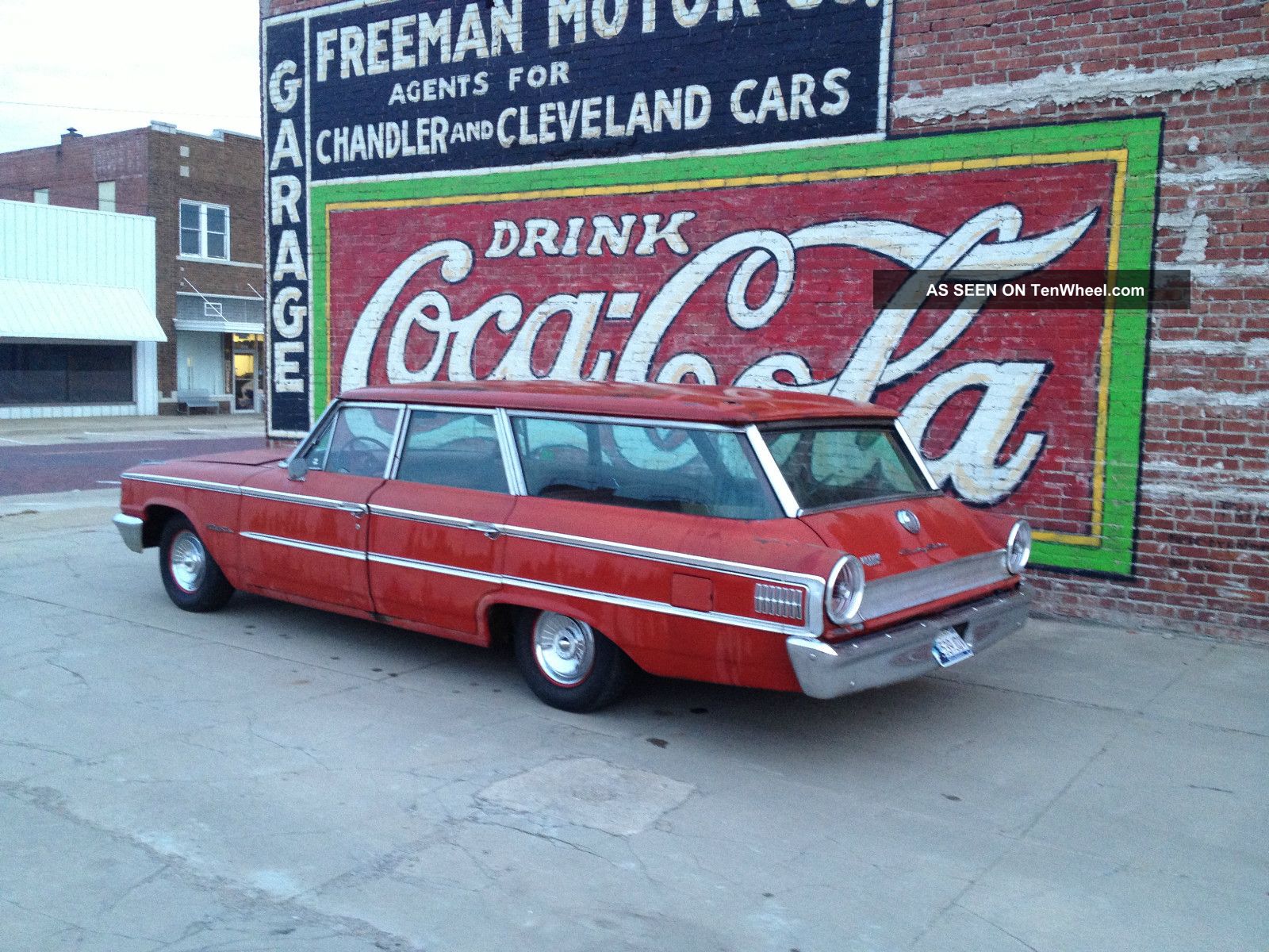1962 63 Ford Country Station Wagon Barn Find Rat Hot Rod