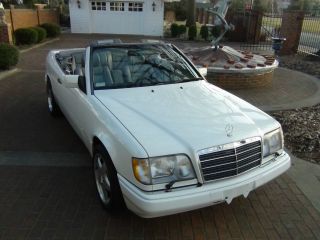 1995 Mercedes Benz E230 Cabriolet,  Hand Built,  Ltd Edition,  Excellent In And Out photo