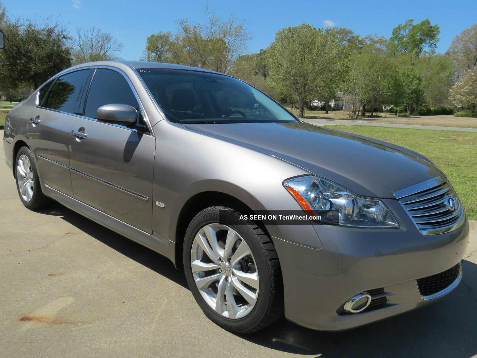 2009 Infiniti M35x Awd Sedan Gray