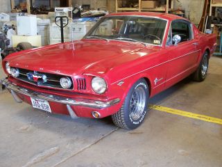 1965 Ford Mustang 2+2 Fastback A Code 4 Speed Rally Pack Console Tri - Power photo