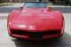 1980 Chevy Corvette - Red Beauty In Rust - Arizona Black And Red T - Tops L@@k Corvette photo 4
