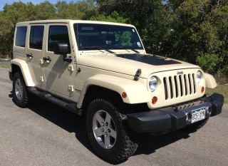 2011 Jeep Wrangler Unlimited Mojave Desert Edition + Extra Rims & Tires photo