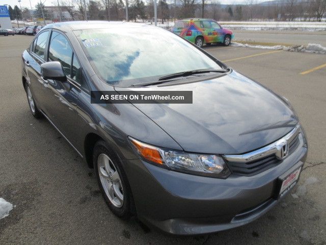 2012 Honda Civic Natural Gas With Sedan 4 Door