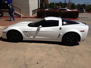This Is A 2012 Corvette Standard In Black Stock Rims photo