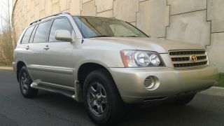 2002 Toyota Highlander Base Sport Utility 4 - Door 3.  0l photo