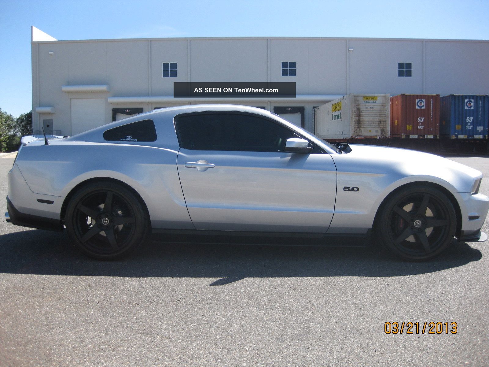 2011 Steeda Ford Mustang Gt Premium 6sp Silver 15000