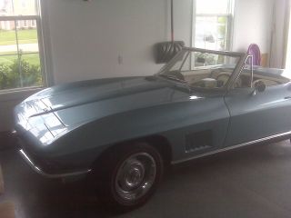 1967 Corvette Convertible L79 327 / 350hp Matching Number With Build Sheet photo