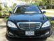 2007 Mercedes - Benz,  S550,  Black On Tan,  Imaculate Condition,  Low Millage S-Class photo 1