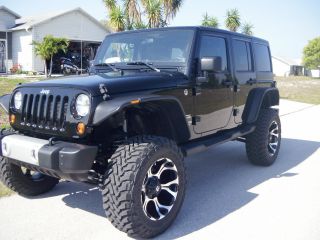 2012 Jeep Wrangler Unlimited 4 - Door 3.  6l Loaded,  Lifted. .  10k Add Ons photo