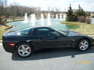 1998 Corvette Black On Black Coupe photo