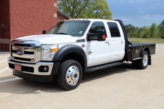 2011 Ford F - 550 Duty Lariat Cab & Chassis 4 - Door 6.  7l Diesel 4x4 photo