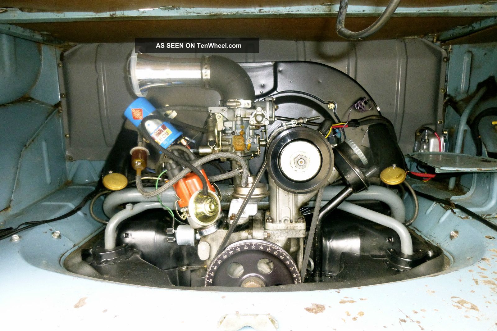 1970 Vw Bus Type2 Bay Window Slammed Custom Rat Rod