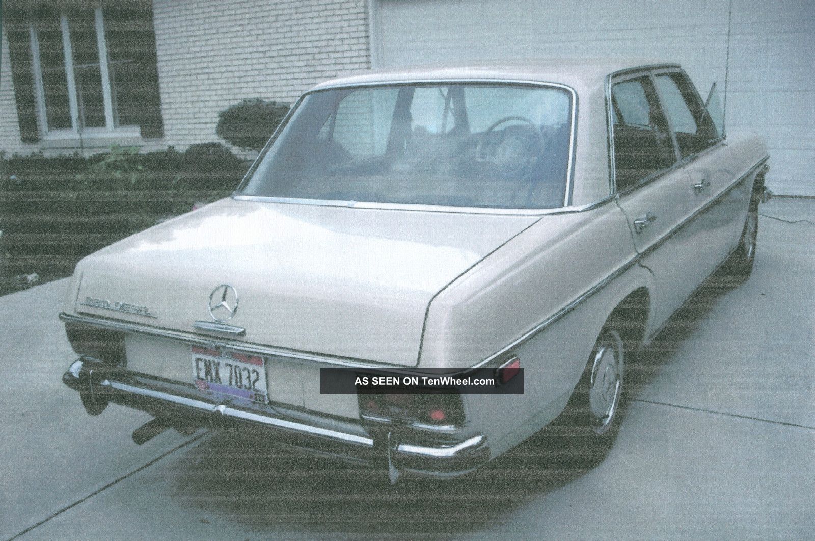 1970 Mercedes 220 diesel #7