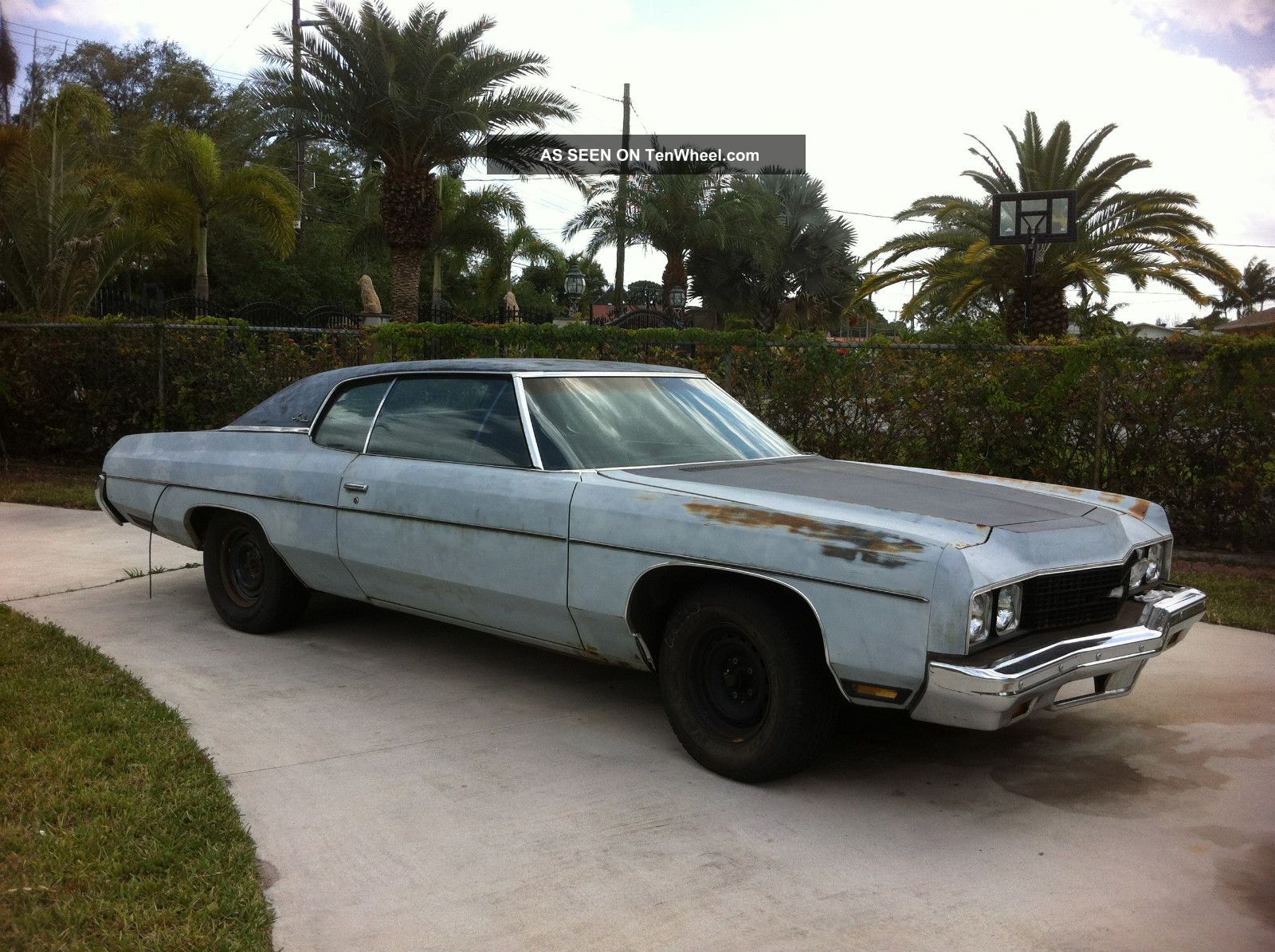 1973 Chevrolet Impala Base Hardtop 2 Door 5 7l