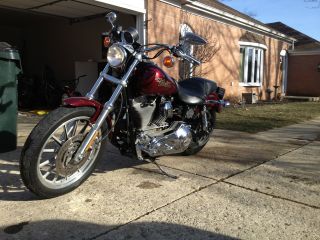 2000 Harley Davidson Glide Lowered Buy It Now,  And Reserve photo