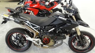 2008 Ducati Hypermotard 1100s Extras Included Black photo