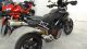 2008 Ducati Hypermotard 1100s Extras Included Black Hypermotard photo 3
