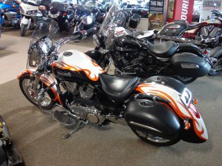 2008 Victory Kingpin Deluxe With Alot Of Extras. photo