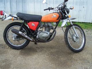 1986 Honda xl175 #6