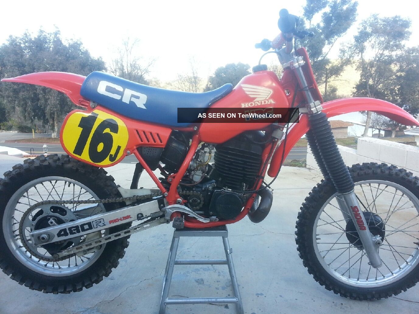 Honda cr480 specs #5