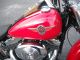 2002 Harley Davidson Flstfi Fatboy Factory Red Paint 16 Inch Apes Slammed &kool Softail photo 8