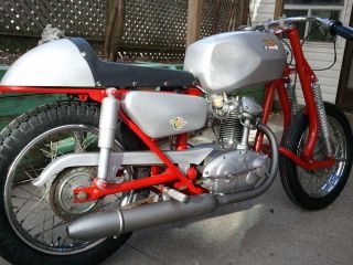 1966 Ducati Monza Jr 160cc - Rebuilt Cafe Racer Collector Ahrma photo