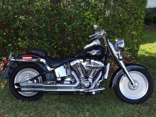2004 Harley Fatboy Softail - - Carb - - Fla Bike - - $3600.  Upgrades - - Bike photo
