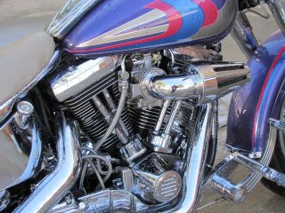 1998 Harley Davidson Custom Fatboy Flstf. . . . .  Full Chrome And Custom Paint photo