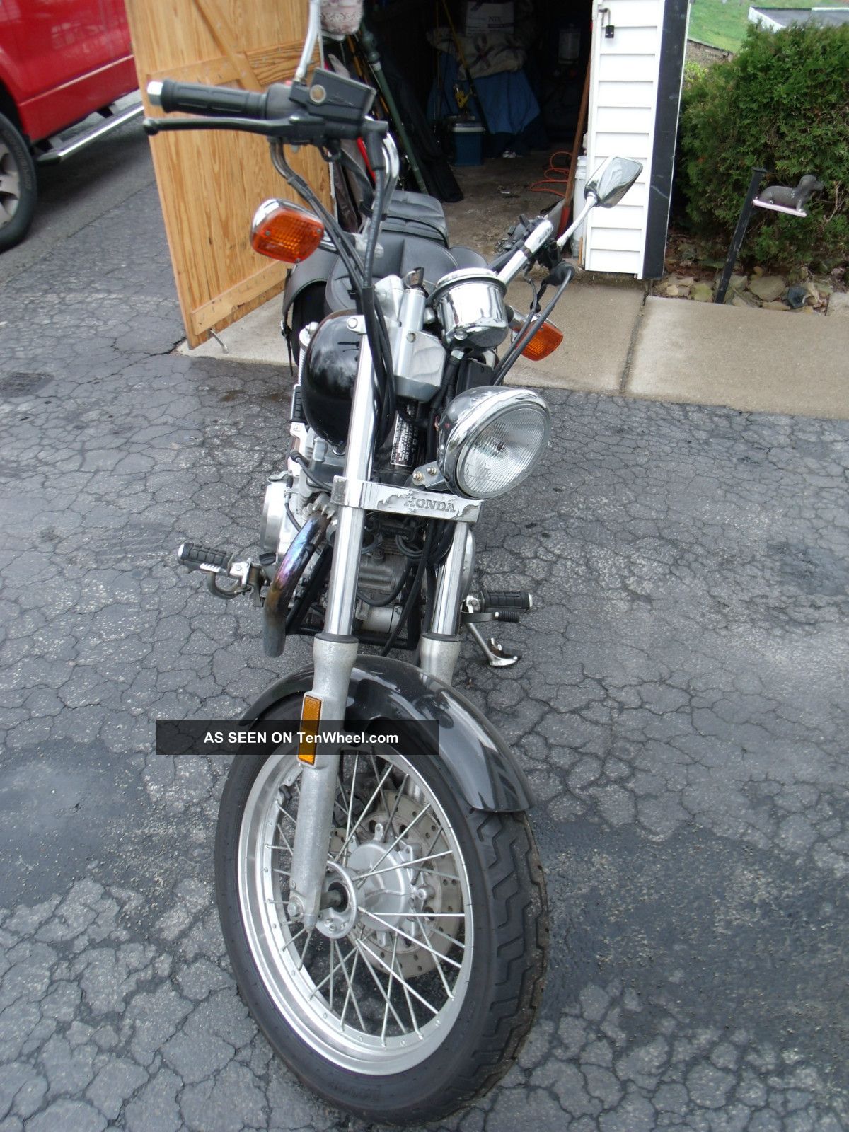 1986 honda rebel cmx 450 c and