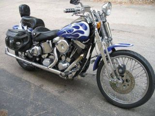 Harley 1989 Springer Softail Fxsts Chromed Out photo