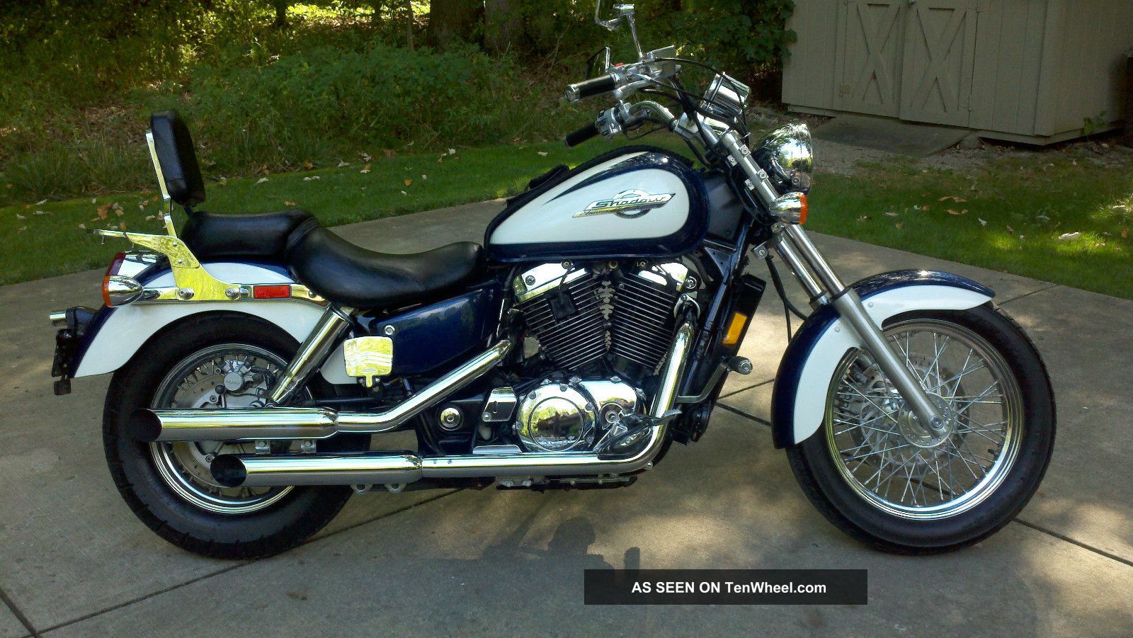 American classic edition honda motorcycle shadow #5