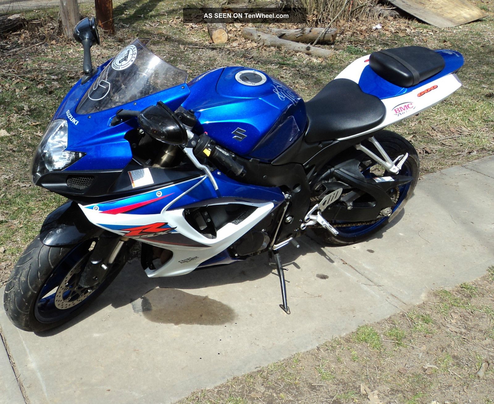 2007 Suzuki Gsxr 600 Sport Bike